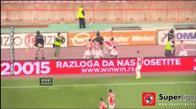 Crvena Zvezda vs Partizan 3-1 highlight and all goals 12.09.2015