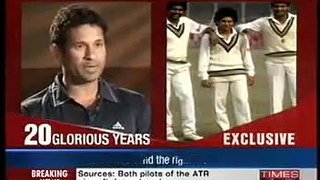 Exclusive interview with Sachin Tendulkar on 20 years of international cricket - Part 2