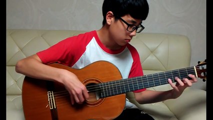 The Sting Theme -The Entertainer(classical guitar )