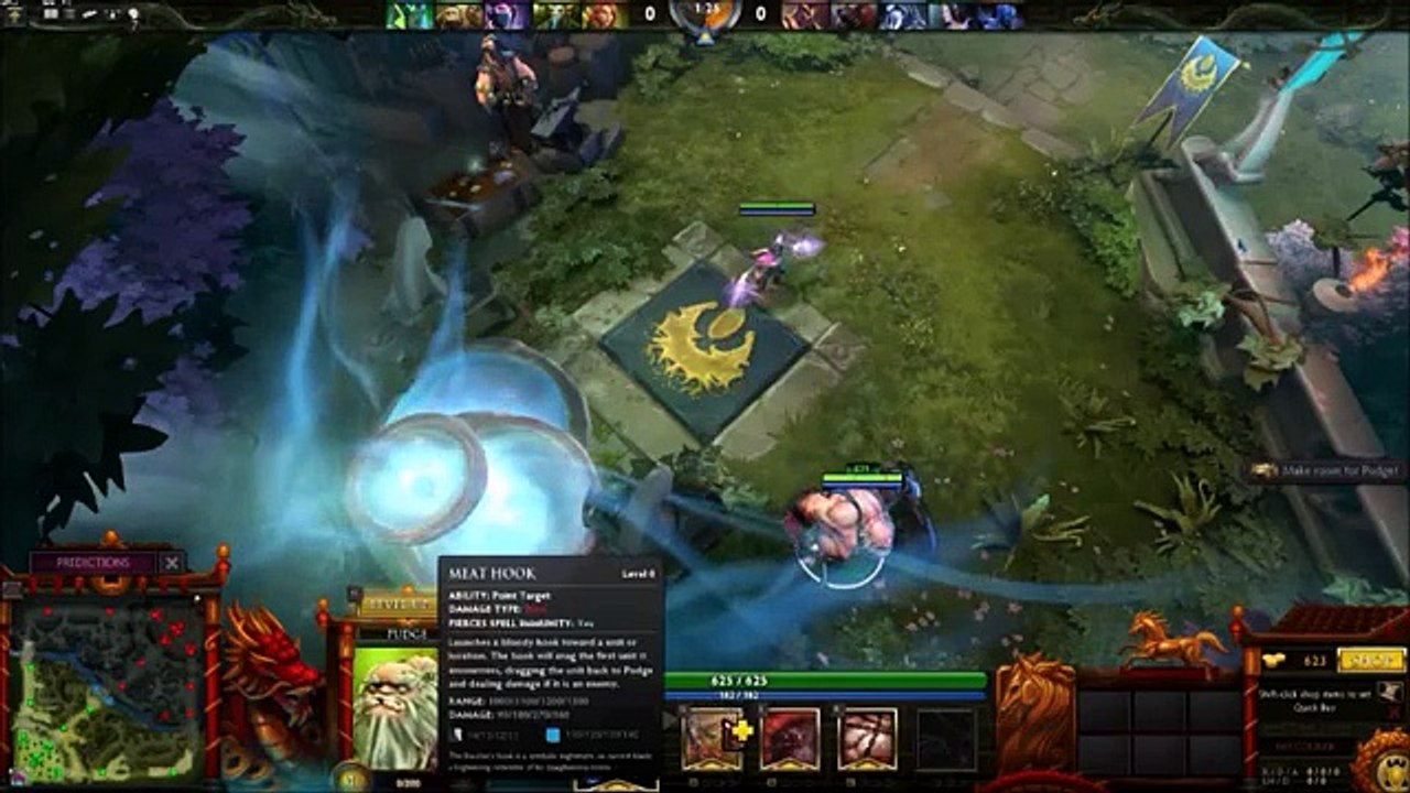 General Butch Plays Pudge Dota 2