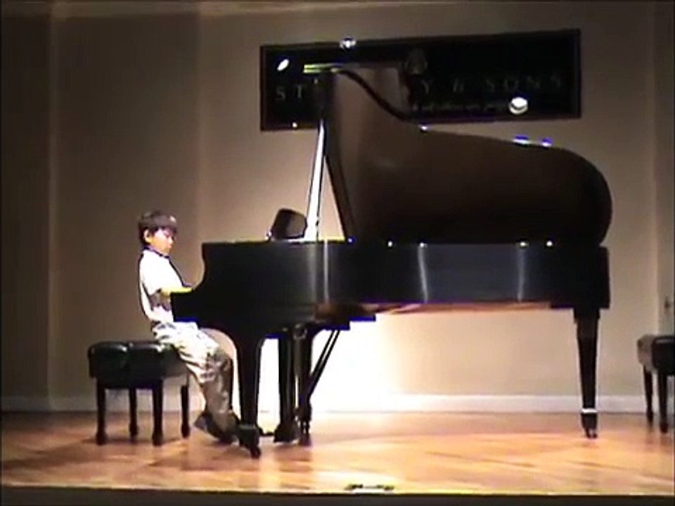 Jerry(8 yr) Playing Fantasy in D Minor by Mozart, Sep 2015