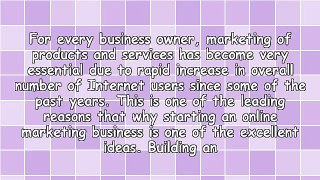 How to Build a Successful Online Marketing Business