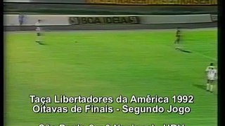 São Paulo 2x0 Nacional-URU  - Libertadores da América 1992 - 2a partida