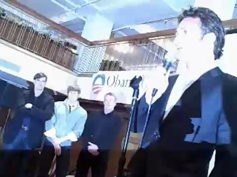 Sean Penn, Harvey Milk Club Dinner, June 17, 2008