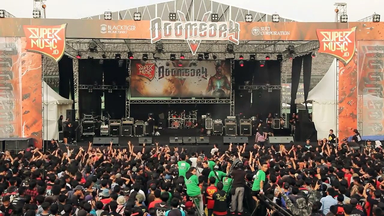 Burgerkill - Live at Doomsday Metal Festival 2015 (Part 2/3)