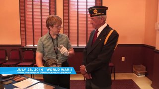 The Buzz: World War I 100th Anniversary Commemoration Ceremony