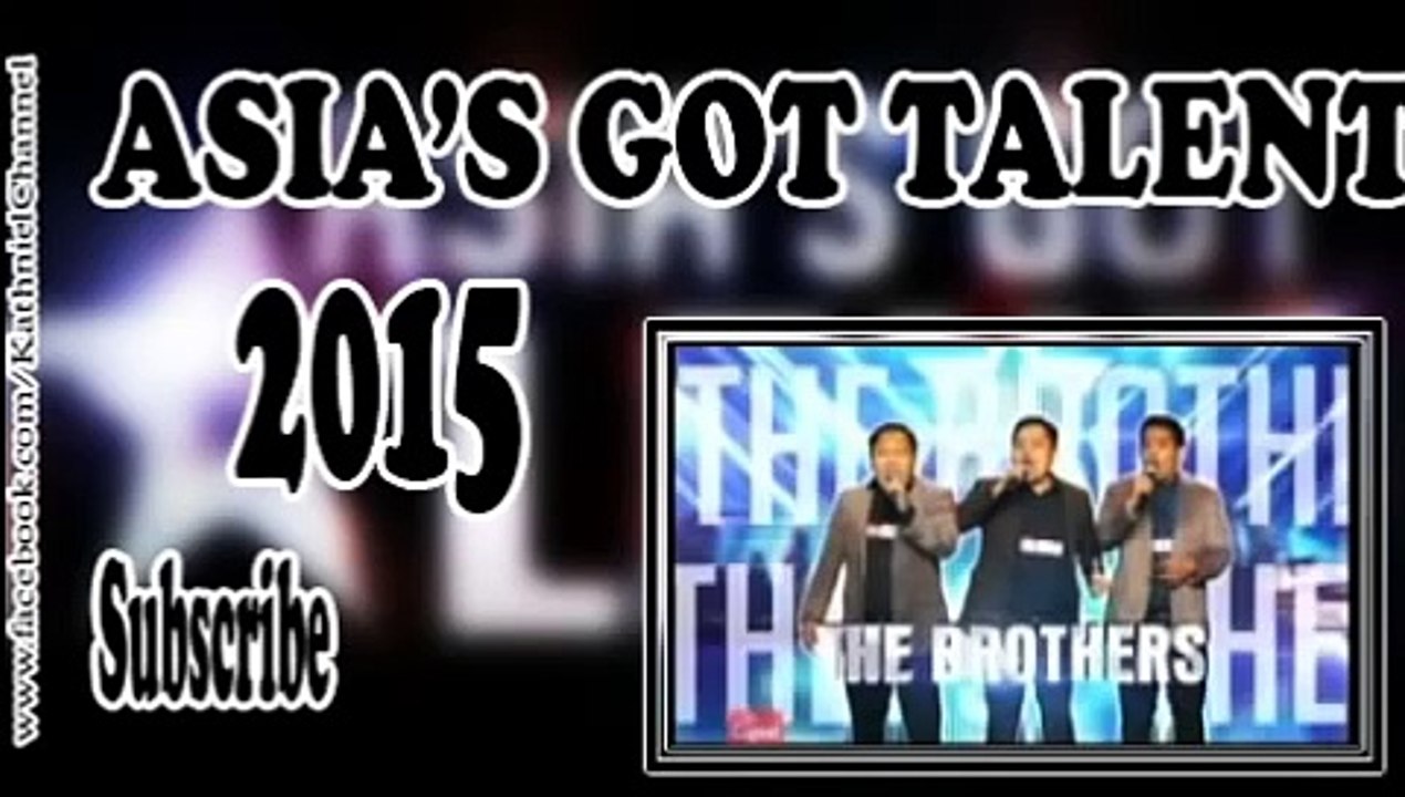 Asia's Got Talent Semi Finals April 16, 2015  The Brothers  From INDONESIA