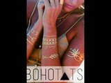 BohoTats Flash Tattoos - LONGEST LASTING Set of 5 Sheets