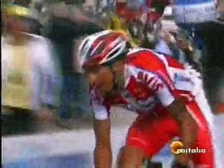 ataque de juan mauricio soler,etapa 4,giro 2009