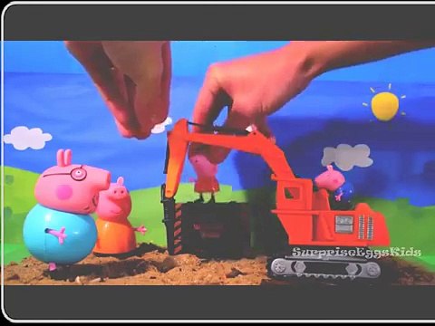 Peppa Pig Huevos sorpresa kinder juguetes Egg surprise cajita feliz McDonald y mucho más!! 098