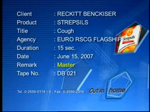 Euro RSCG Bangkok - Strepsils Cough