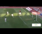 Goalkeeper drinking water misses the goal - Chinese goalkeeper concedes goal while drinking water_mpeg4