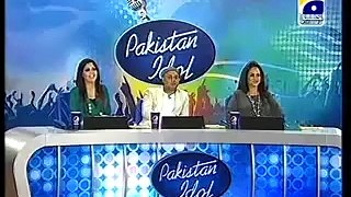 Zaman Baigh in Pakistan Idol Lahore Auditions