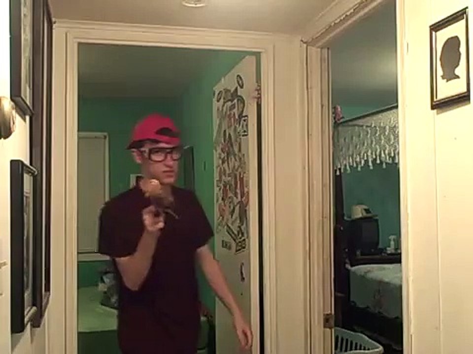 "Hip Kid" Collides with Wall