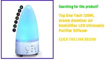 Top One Tech 120ML Aroma Atomizer Air Humidifier LED Ultrasonic Purifier Diffuser
