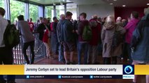 Jeremy Corbyn set to lead Britain's opposition Labour party