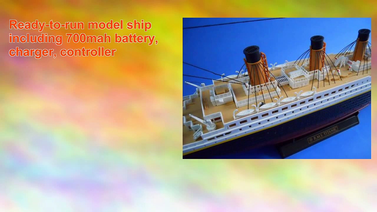Ready To Run Remote Control Rms Titanic 32 with Lights