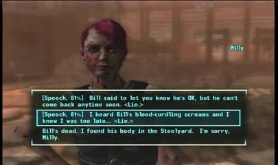 Fallout 3 - Perhaps the best conversation EVER