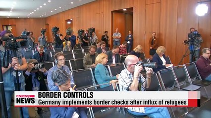 Germany reintroduces border controls to limit refugees' arrival