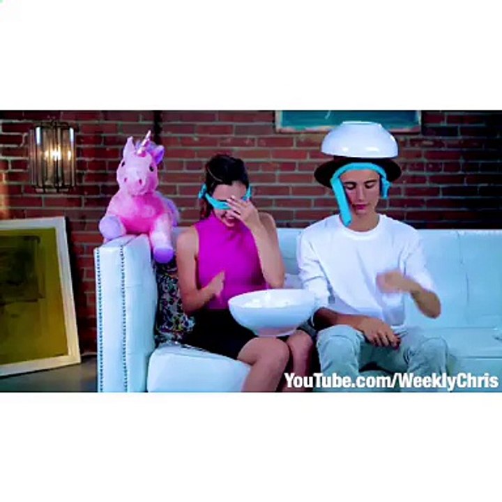 WeeklyChris COTTONBALL CHALLENGE w/ Megan Nicole