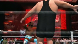 Air Boom vs Big Show and Kane - Tag Team Match - WWE Smackdown vs. Raw 2011
