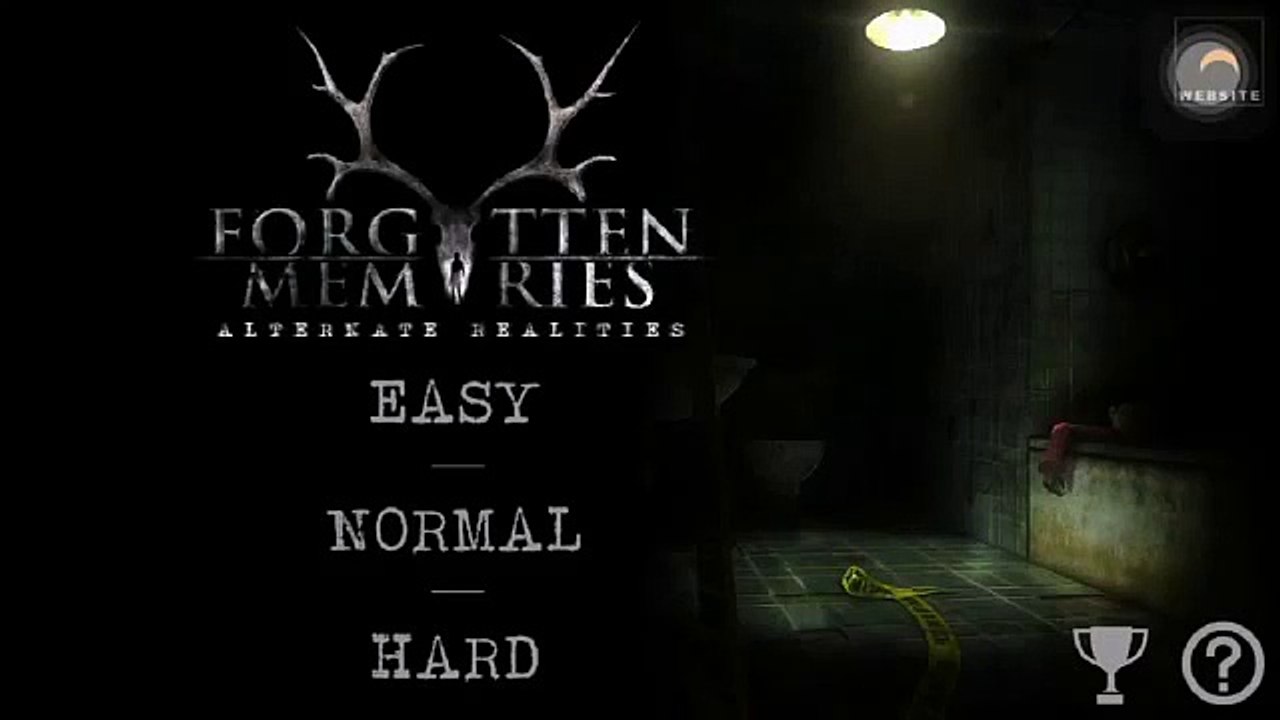 Forgotten memories Alternate Realities part 1 horror game