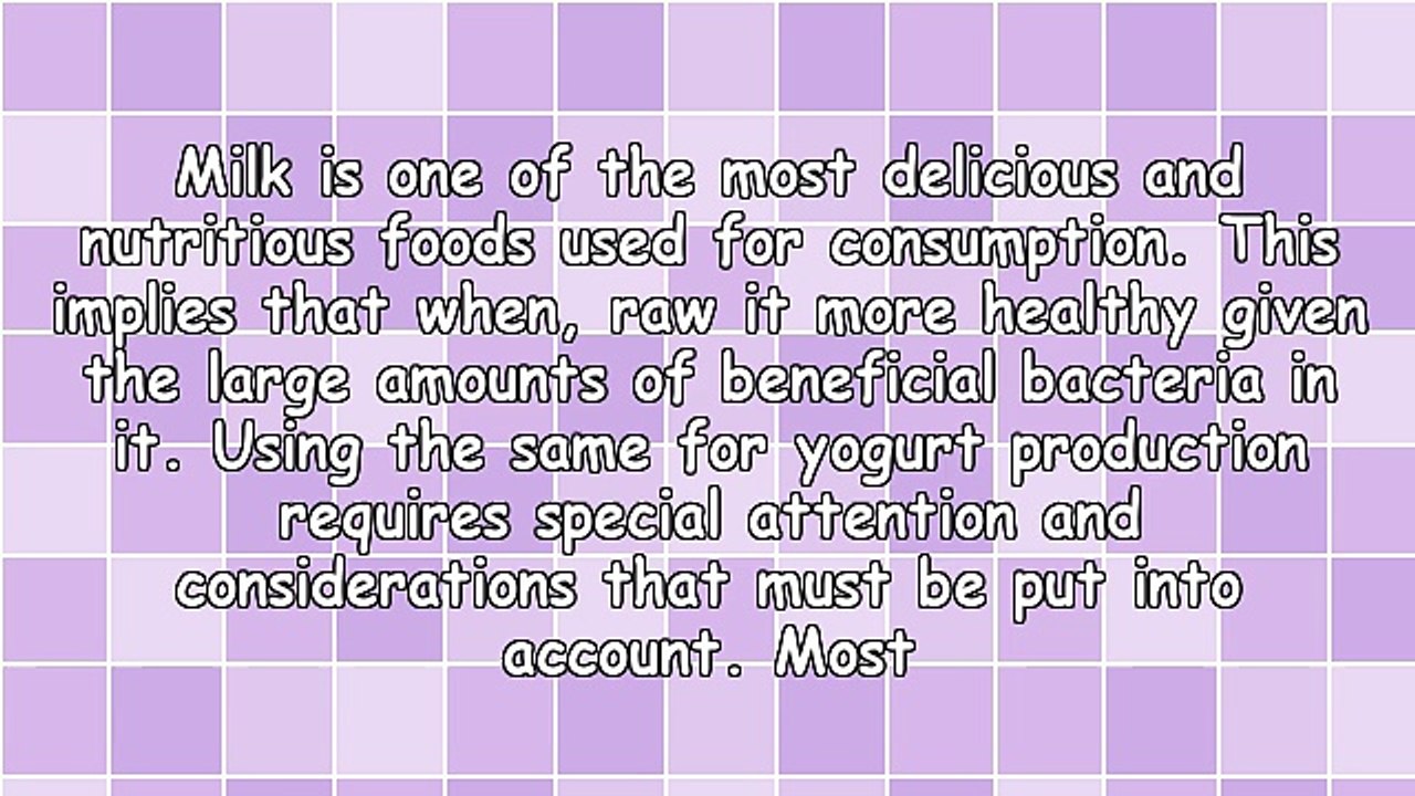 Knowing How To Make Raw Milk Yogurt