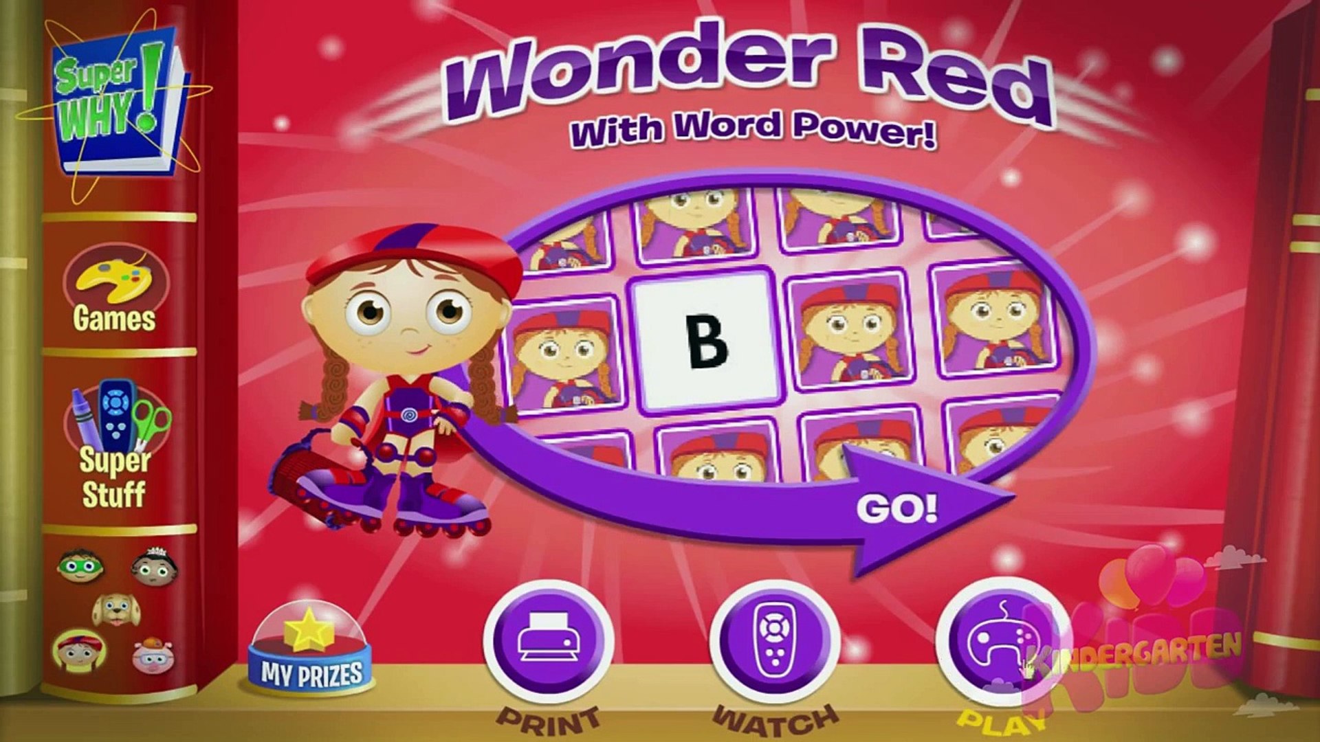 Wonder Red`s Freeze Dance Rhyming PBS KIDS Best Free Baby Games