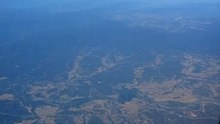 flying over Northern Thailand