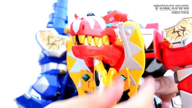 All DX Gattai Bakuryuu Sentai Abaranger 2003! DX 爆竜戦隊アバレンジャー! Power Rangers Dino Thunder Megazord!