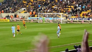 Manchester City fans respect for Wolves when they got relegated