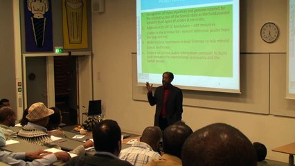 Yaa ka faa ideesta badda Soomaaliya prof A  samatar (part 1)