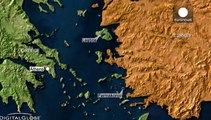بیش از سی و چهار پناهجو در نزدیکی جزایر یونان غرق شدند