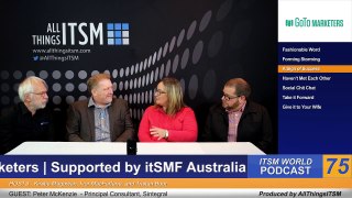 ITSM Global Podcast – Service Management 15 – Peter Mackenzie -‬ #smconfau