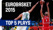 Top 5 Plays - Round of 16 (Day 8) - EuroBasket 2015