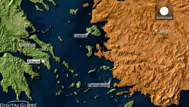 Flüchtlingsboot in der Ägäis gekentert - mindestens 34 Menschen ertrunken