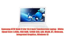 Samsung ATIV Book 9 Lite 13.3-inch Touchscreen Laptop - White (Quad Core 1.4GHz 4GB RAM 128GB