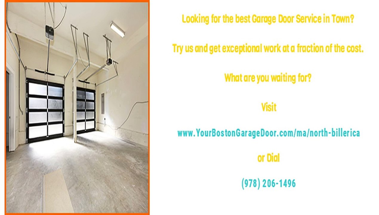 Garage Door Repair Services in North Billerica, MA