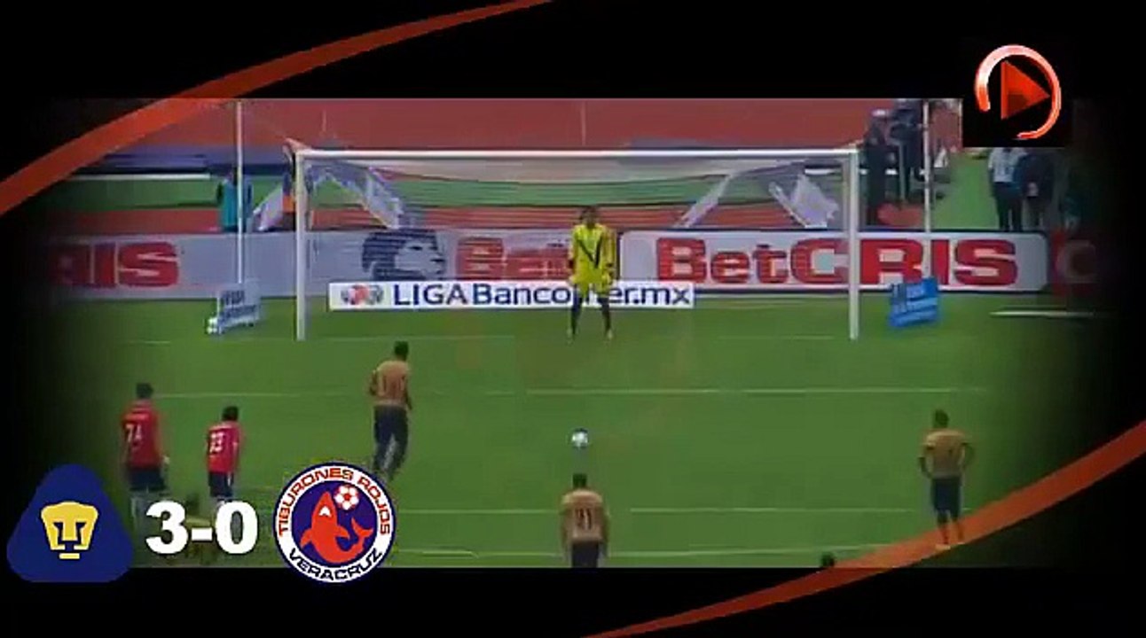 Pumas vs Veracruz 3-0 GOLES y RESUMEN COMPLETO Partido Jornada 8 Apertura 2015 Liga MX