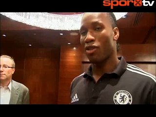 Drogba: "Kariyerimi Chelsea'de bitirmek istiyorum"