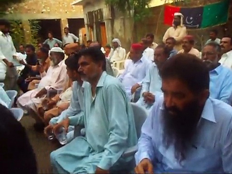 Sinjhoro : EX PPP MPA Rais Altaf Hussain Rind's Warm Welcome And Reception At Rana House Sinjhoro On 06-08-2015