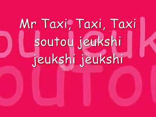 SNSD - Mr Taxi Lyrics