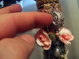 Unique Altered Glass Bottle 🎨