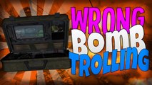 Wrong Bomb TROLLING on Black Ops 2 - Call of Duty Trolling