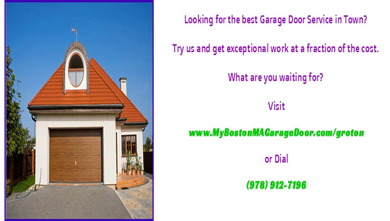Expert Garage Door Repair in Groton, MA