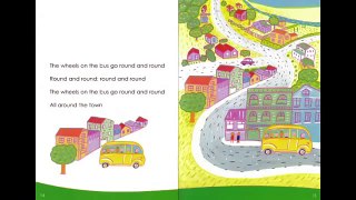 Wheels on the Bus  Sing & Read Along with the Book  Children Love to Sing Kids Songs Low