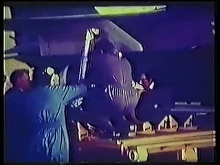 Jaguar fighter jet lands on M55 motorway - April 1975