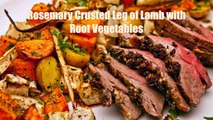 Rosemary Crusted Leg of Lamb