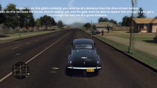LA Noire Glitches: Out of and Fall Under Map w/ tutorial