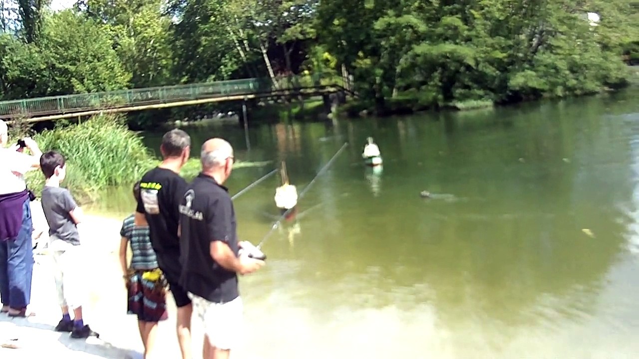 TITANIC en navigation à St Aulaye Plage